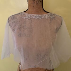 Fall Bride Couture Cape